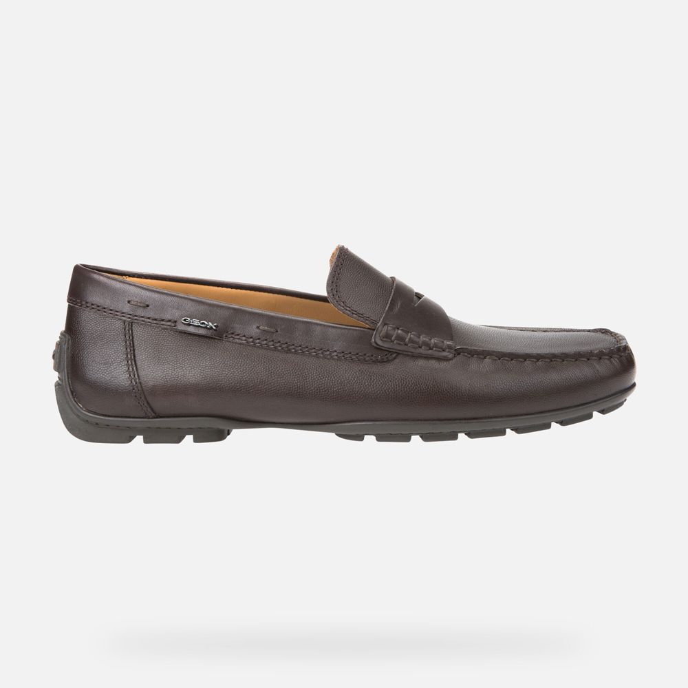 Geox Erkek Loafers Kahverengi - Moner 2Fit - PXK-631427